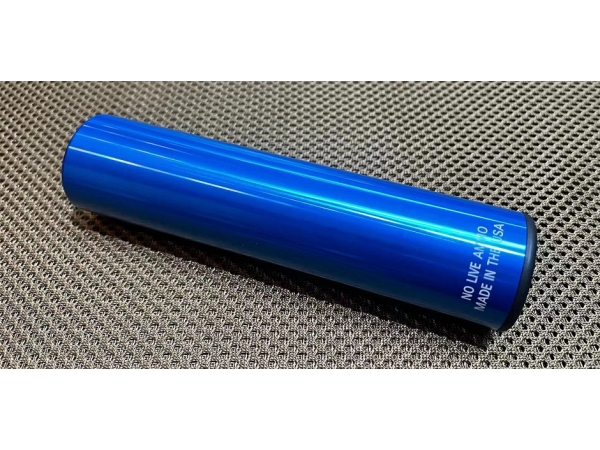 T AIRSOFT ARTISAN DUMMY BLUE TRAINING CAN (14MM CCW) - Flashhiders /  Silencer 