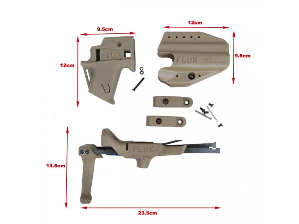 G HM Brace For GBB Glock 17 / 19 ( DE )