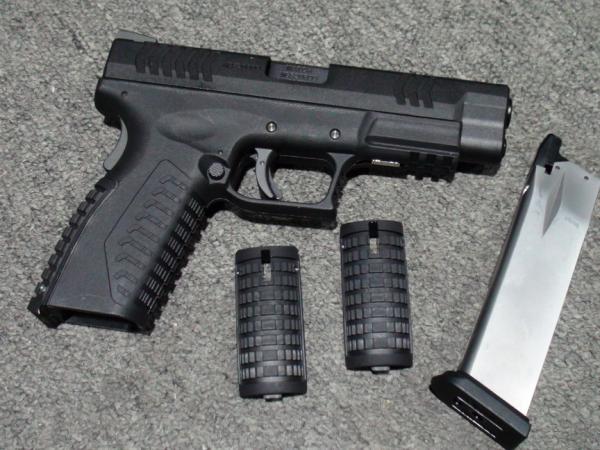 WE PISTOLA GAS XDM BLACK - GBB - Bonardo